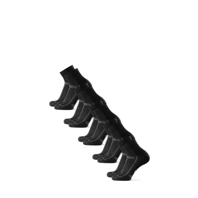 Afbeelding van Danish Endurance LONG Distance Running 5 PACK Sportsokken, Maat: 35 38, Black grey