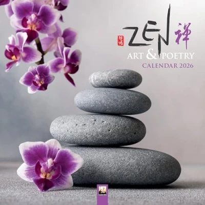 Afbeelding van Zen Art &amp; Poetry Wall Calendar 2026 (Art Calendar)