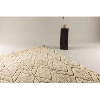Afbeelding van Bella vloerkleed wol 200 x 300 cm beige