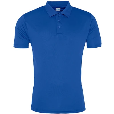 Afbeelding van Herenpolo &#039;Cool Smooth&#039; met korte mouwen Royal Blue XS