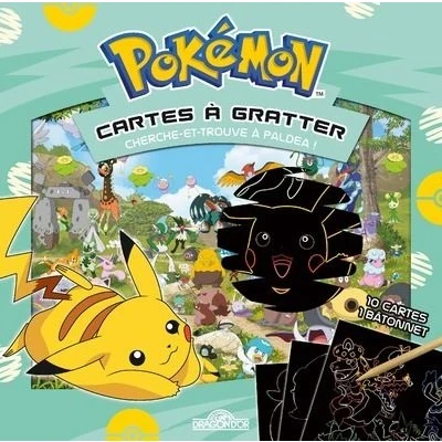 Afbeelding van POKKEMON CHERCHE ET TROUVE A PALDEA (10 CARTES + BATONNET)