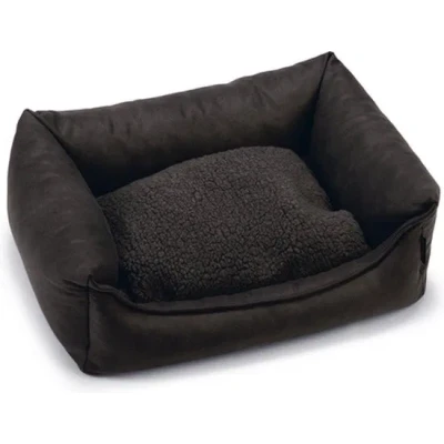 Afbeelding van Beeztees Uma Orthopedische Hondenmand Antraciet 60x40x20 cm