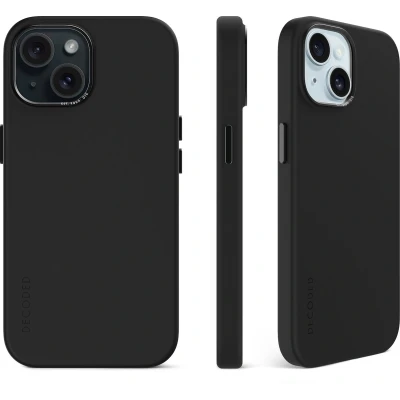 Afbeelding van Decoded Silicone Backcover Apple iPhone 15 Graphene