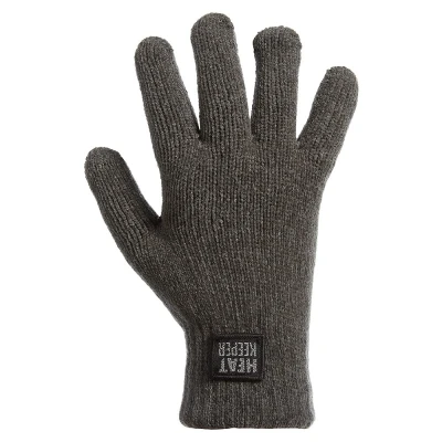 Afbeelding van Heatkeeper Dames Thermo Handschoen Chenille 40322001 Donkergrijs