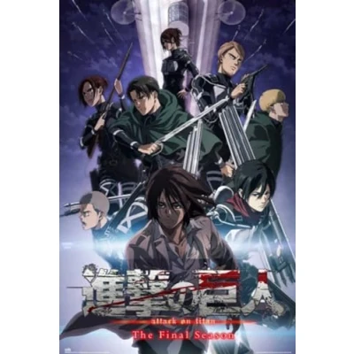 Afbeelding van Poster Attack on Titan The Final Season 61x91,5cm