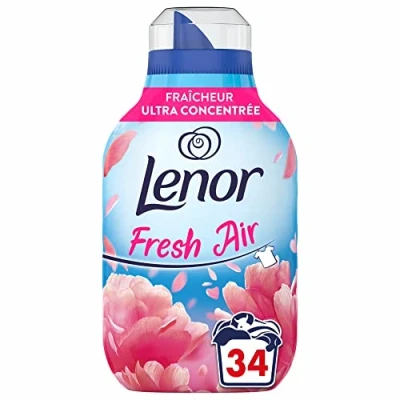 Afbeelding van 2+2 gratis: Lenor Wasverzachter Fresh Air Bloesem 34 Wasbeurten 476 ml