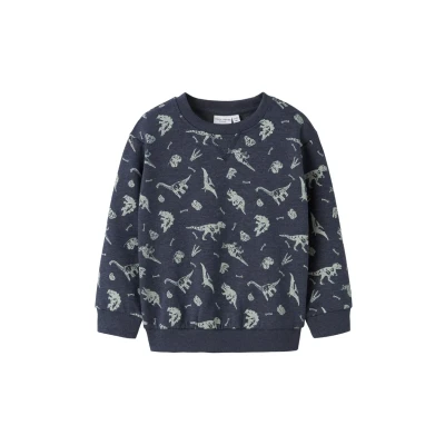 Afbeelding van Name it VIMO Sweater voor kinderen, Maat: 116, Navy blazeraop:dino world