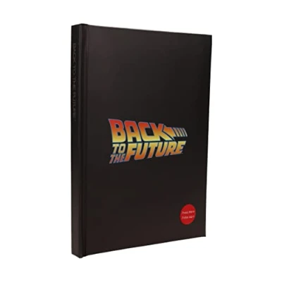 Afbeelding van BACK TO THE FUTURE NOTE BOOK WITH LIGHT LOGO