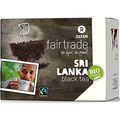 Afbeelding van OXFAM Zwarte thee Express Fair Trade Bio (20 x 1,8 g) 36 g