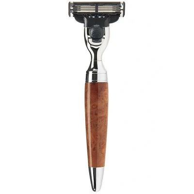 Afbeelding van Muhle Stylo scheermes Mach3 Thujahout
