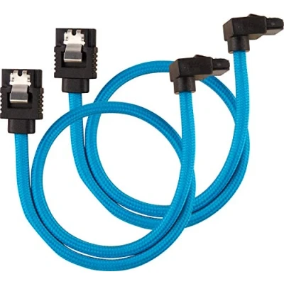 Afbeelding van Corsair CC 8900281 SATA kabel 0,3 m Zwart, Blauw