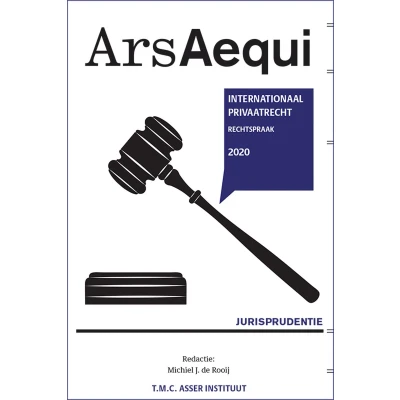 Afbeelding van Ars Aequi Jurisprudentie Internationaal Privaatrecht 2020