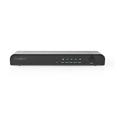 Afbeelding van HDMI switch Nedis 5 poorts (Afstandsbediening, 4K@60Hz, HDCP)