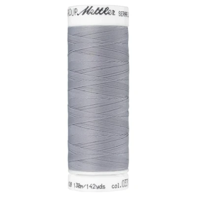 Afbeelding van Mettler SERAFLEX Elastisch naaigaren, 130 m, lichtgrijs (331)