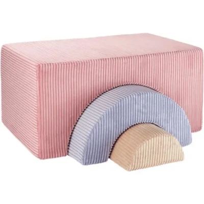 Afbeelding van Pink Mousse Rainbow Playset
