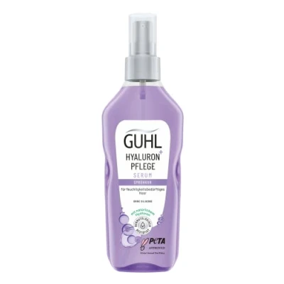 Afbeelding van Guhl Hyaluron+ verzorgingsserum spray volume: 150 ml haartype: vocht nodig siliconenvrij met natuurlijk hyaluronzuur