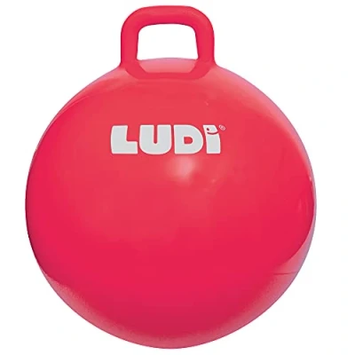 Image de Ballon sauteur xxl rouge LUDI