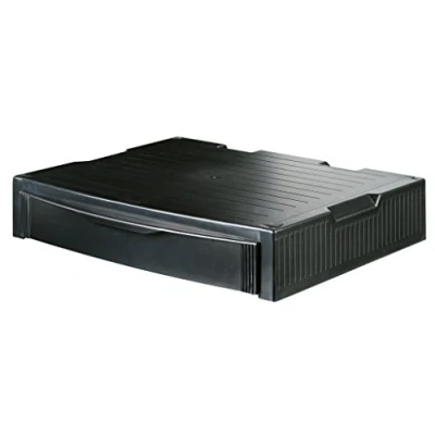 Afbeelding van HAN 9250 13, Monitor houder, pro monitorhouder, inclusief lade. Stabiel, elegant en stapelbaar, zwart