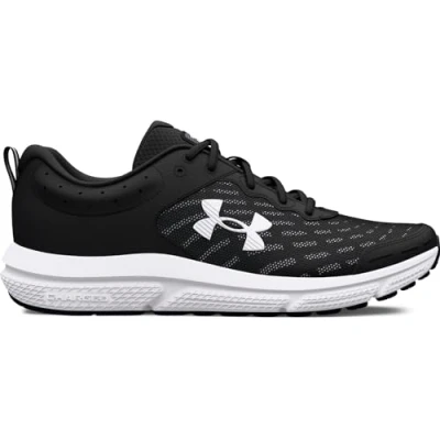 Afbeelding van Under Armour Ua Charged Assert 10 Hardloopschoenen voor heren, Zwart Wit