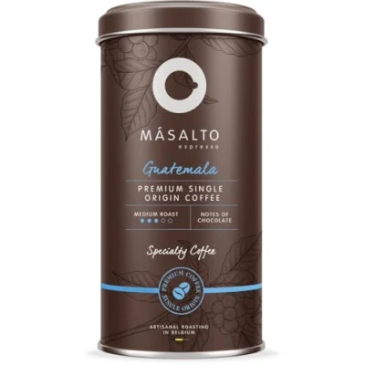 Image de Másalto Espresso BIO Grains de Café Guatemala Specialty Coffee grain Biologiques Artisanal Torréfaction Belge 250gr