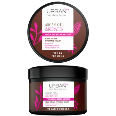 Afbeelding van Urban Care Argan Oil &amp; Keratine Haarmasker 230 ml