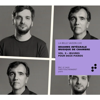 Afbeelding van Eric Le Sage Theo Fouchenneret Ouvres Pour Deux Pianos (CD)