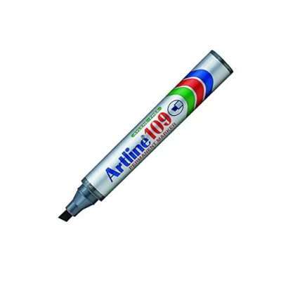 Afbeelding van ARTLINE Permanente marker &quot;Eco&quot; 109, onuitwisbaar, afgeschuinde punt, 2 en 5 mm, zwart