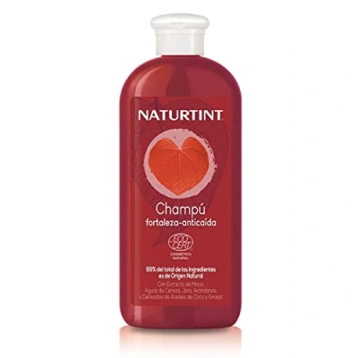 Afbeelding van Naturtint Ecocert Versterkende shampoo tegen haaruitval voor zwak haar of haaruitvalproblemen, 99% natuurlijke ingrediënten