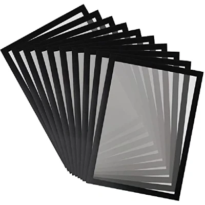 Afbeelding van Tarifold Es 195247 Magneto PRO 10 magnetisch computerframe A3 voor documenten, berichten, borden, snel uitwisselen en invoegen achterkant metalen oppervlakken, zwart,