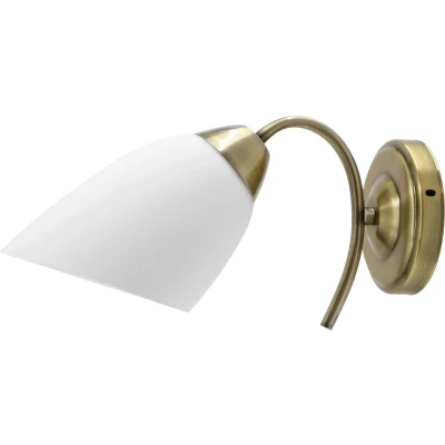 Afbeelding van Klassieke enkele wandlamp Activejet NIKITA Patyna E27 voor in de woonkamer
