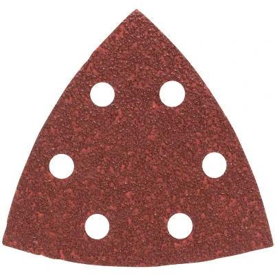Afbeelding van Bosch Accessories 2607019487 Deltaschuurpapier Met klittenband, Geperforeerd Korrelgrootte 40 Hoekmaat 93 mm 25 stuk(s)