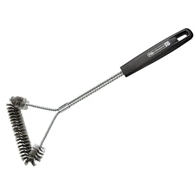 Afbeelding van Fackelmann FM Professional 22304 grillreinigingsborstel, roestvrij staal, 45,7 x 18 2,5 cm