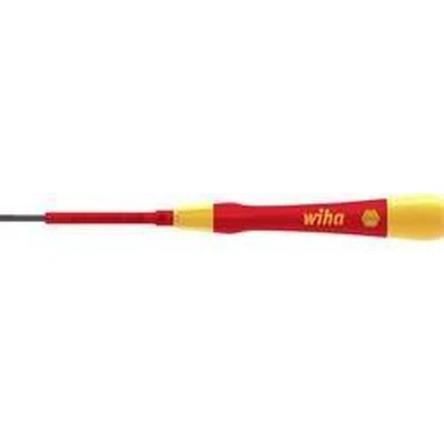 Afbeelding van Wiha Elektronica, VDE, Elektronica en fijnmechanica Platte schroevendraaier Kopbreedte: 1.5 mm Koplengte: 50
