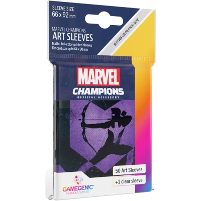 Afbeelding van Marvel Champions Sleeves Hawkeye meertalig (met Spaans)