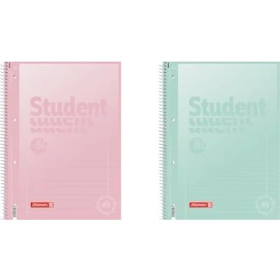 Afbeelding van Brunnen Collegeblock Premium Student &quot;Pastel&quot; A4 pastelkleuren, 1 stuk