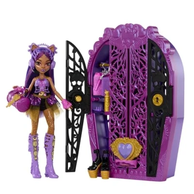 Afbeelding van Monster High Skulltimate Secrets Clawdeen Wolf Pop
