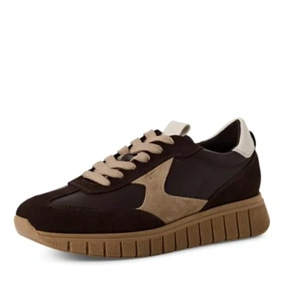 Afbeelding van Tamaris Baskets basses pour femme Mocca Comb 38 EU 1 23722 45, Comb,