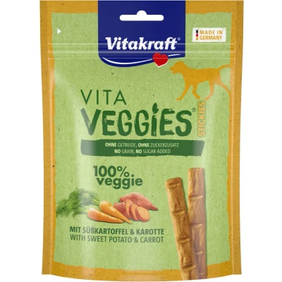 Afbeelding van Vitakraft Veggies Sticks Hondensnacks Wortel Zoete Aardappel 80 g