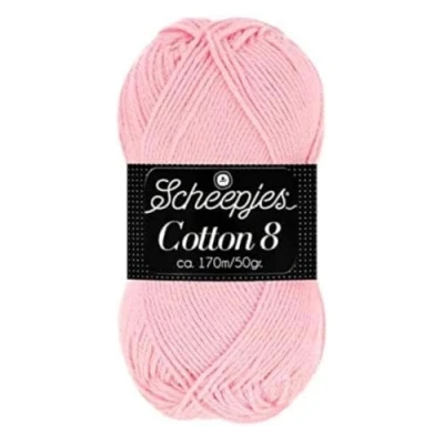 Afbeelding van Scheepjes Cotton 8 50g 654 Roze