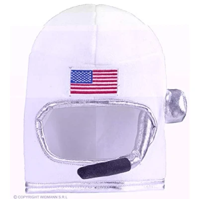Afbeelding van Widmann Astronaut helm voor kinderen, uniseks, 11010890, wit, eenheidsmaat