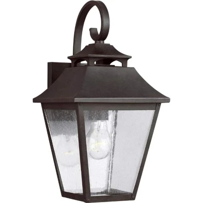 Afbeelding van Feiss LED Wand Buitenlamp Galena 1X E27 Max 60W IP44 Dimbaar Sable