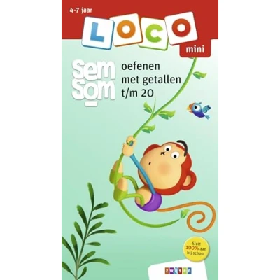 Afbeelding van Loco mini semsom oefenen met getallen t/m 20