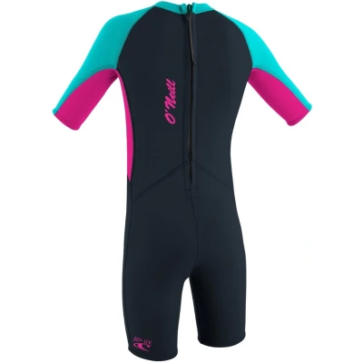 Afbeelding van 2025 O&#039;Neill Peuter Reactor 2 2mm Rug Ritssluiting Shorty Wetsuit 4867