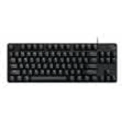 Afbeelding van Logitech G 413 TKL SE mechanisch gamingtoetsenbord, compact toetsenbord, Scandinavische QWERTY lay out, zwart