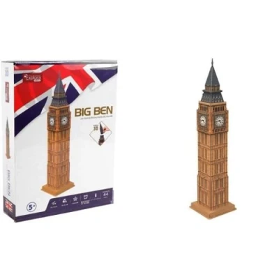 Image de Puzzle 3D Big Ben Jeu de construction 44 pieces Des 5 ans