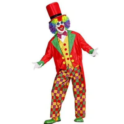 Afbeelding van WIDMANN MILANO Party Fashion Clown, Casper, Harlekijn, Circus, carnavalskostuums