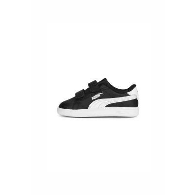 Afbeelding van Puma Smash 3.0 L V Inf Sneakers, uniseks, baby, Zwart Wit