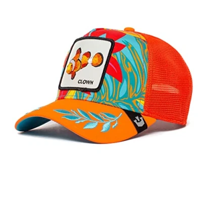 Afbeelding van Goorin Bros Trucker Puplic Anemone Pet, Heren, Maat: One Size, Orange