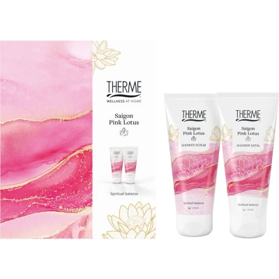 Afbeelding van Therme Shower Treatment Geschenkset Saigon Pink Lotus 1 set