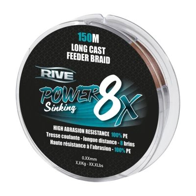 Afbeelding van Rive Power 8X Sinking Braid 0.120mm 150m Gevlochten lijn